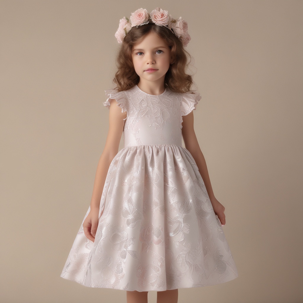 Luxury kids' dress